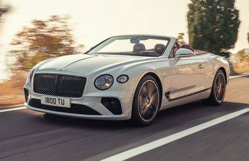 The new Bentley Continental GT Convertible is, fast! The new Bentley Continental GT Convertible is, fast!