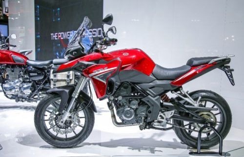 2019 Benelli Leoncino 250, TRK251, and 502C displayed at KLIMS 2018