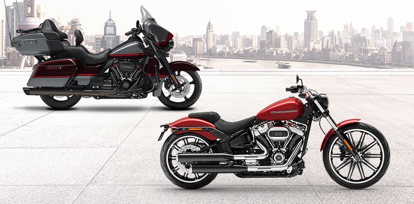 2019 Harley Davidson Line-Up Side Profile