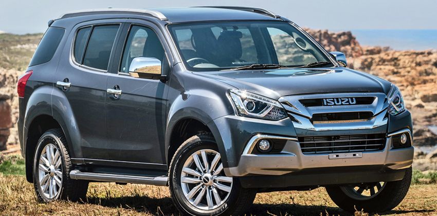 Isuzu mu-X Front Angular