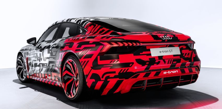 Audi e-tron GT concept rear