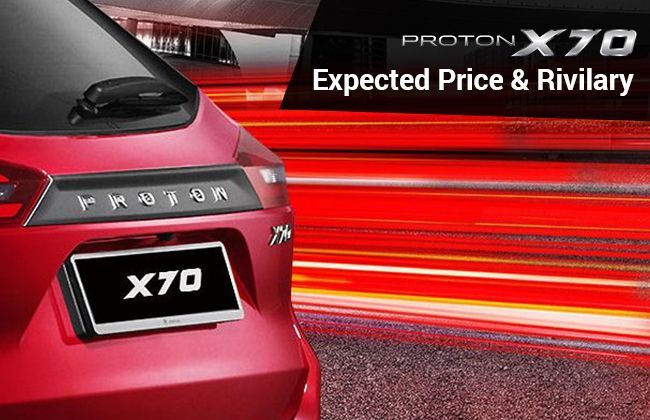 Proton X70 price and competitors 