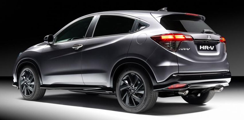 Honda HR-V Sport rear angle image