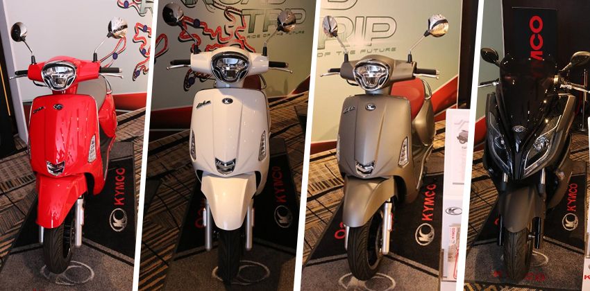 Kymco Motorcycles Line-up