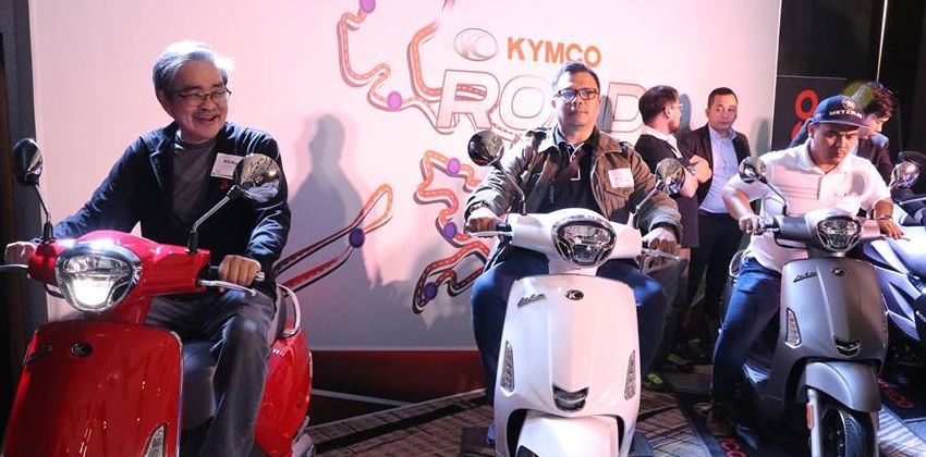 Kymco Motorcycles At Launch event