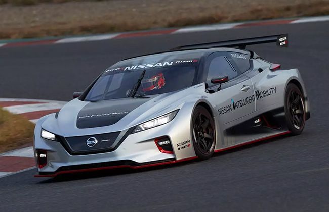Nissan introduces the Leaf NISMO RC electric race car 