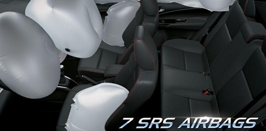 2019 Toyota Vios Airbags