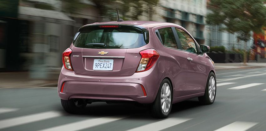 2019 Chevrolet Spark Rear Angular