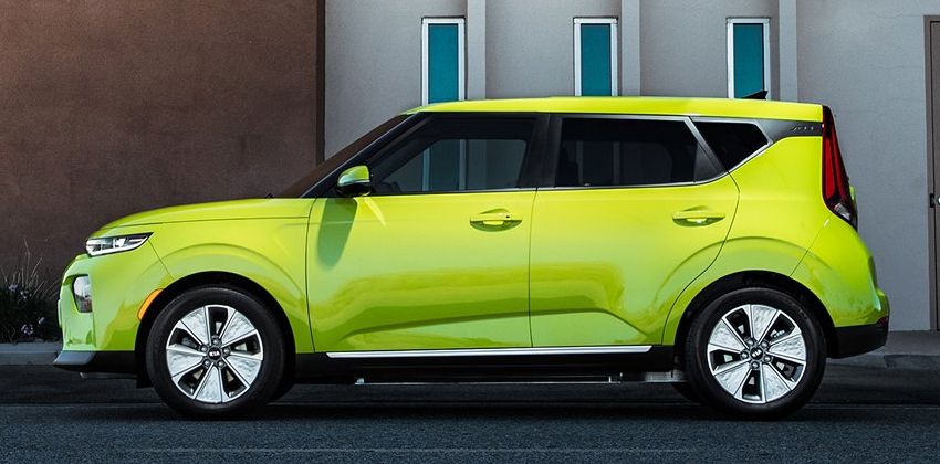 2020 Kia Soul EV Side
