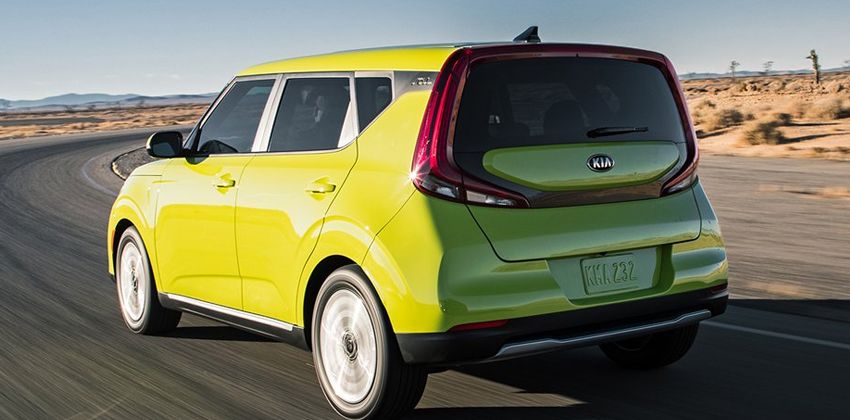 2020 Kia Soul EV Rear Angular