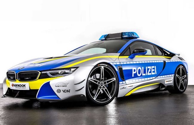 BMW i8 cop car concept revealed by AC Schnitzer