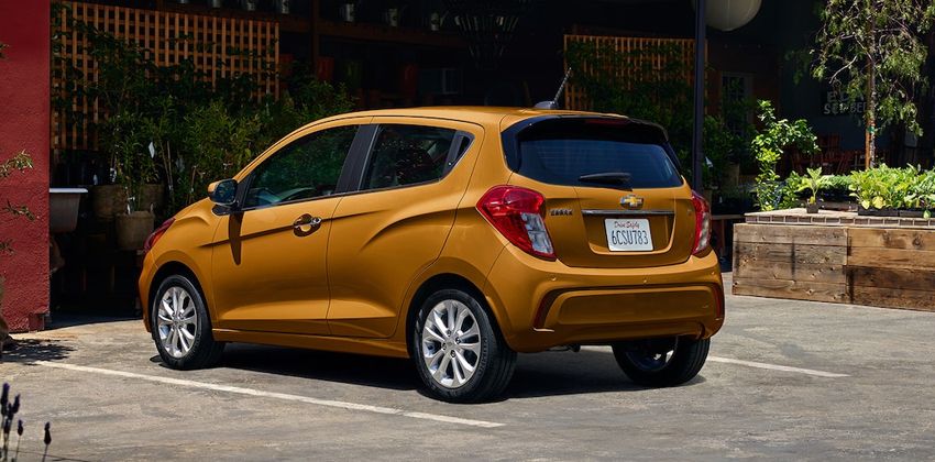 2019 Chevrolet Spark Rear Angular