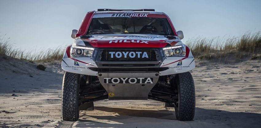 Toyota Hilux For Dakar Rally Front