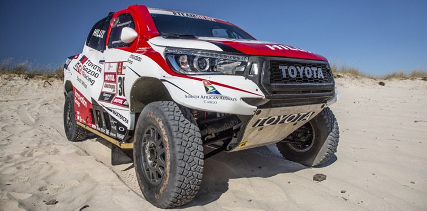 Toyota Hilux For Dakar Rally Front Right Quarter Panel