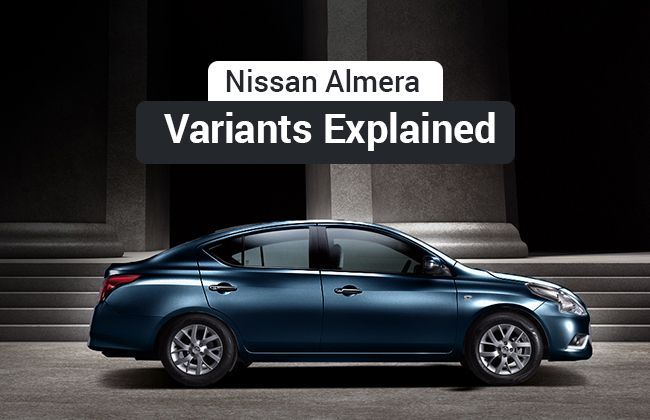 Nissan Almera - Variants explained
