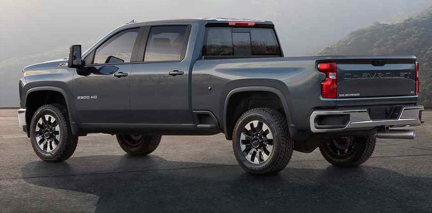 2020 Silverado HD REAR