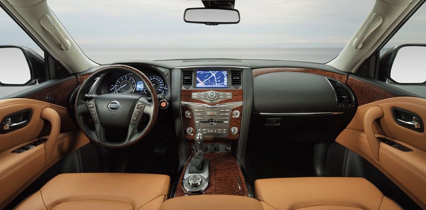 2019 Nissan Patrol Dash