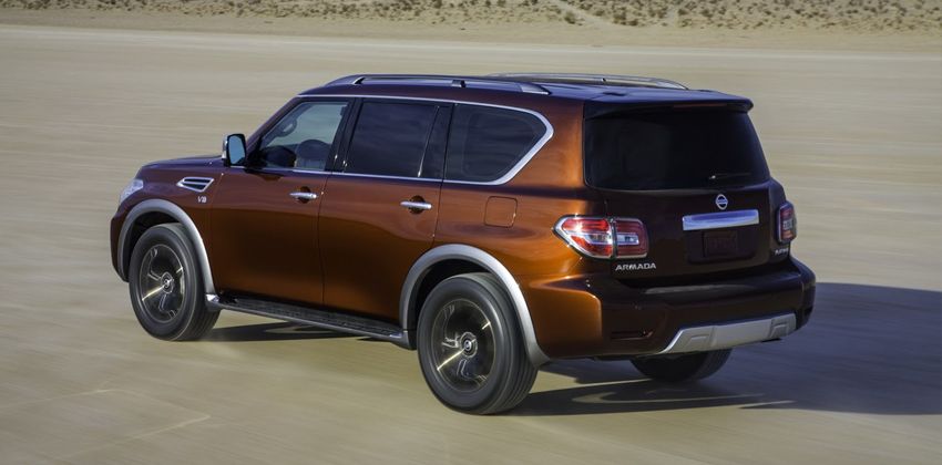 2019 Nissan Patrol Side Angular