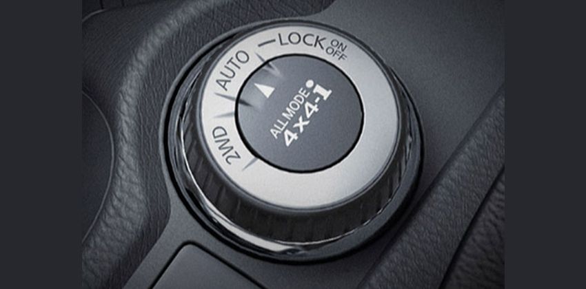 Nissan X-Trail 4x4 system