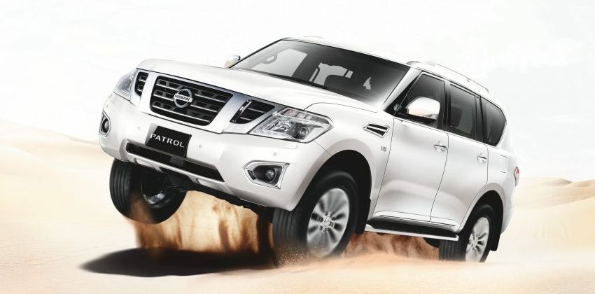 2019 Nissan Patrol Left Angular