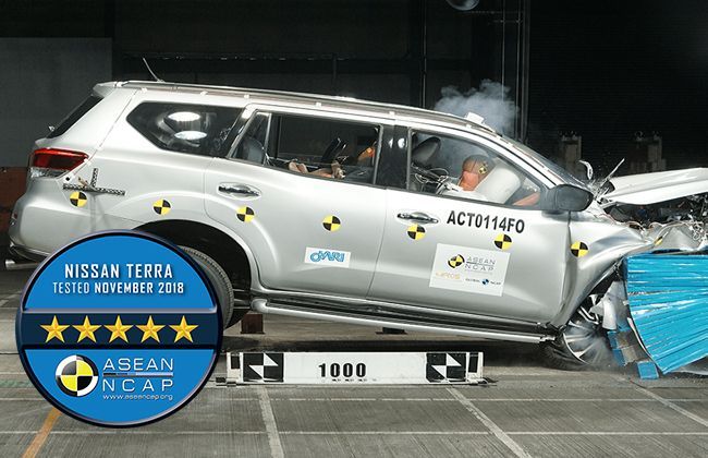 Nissan Terra bags 5-Star ASEAN NCAP rating