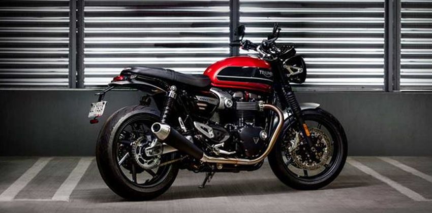 2019 Speed Twin Rear