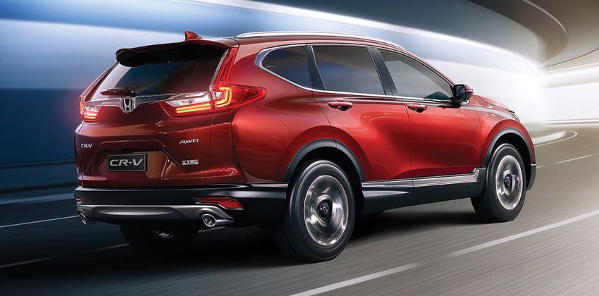 Honda CRV Rear Angular