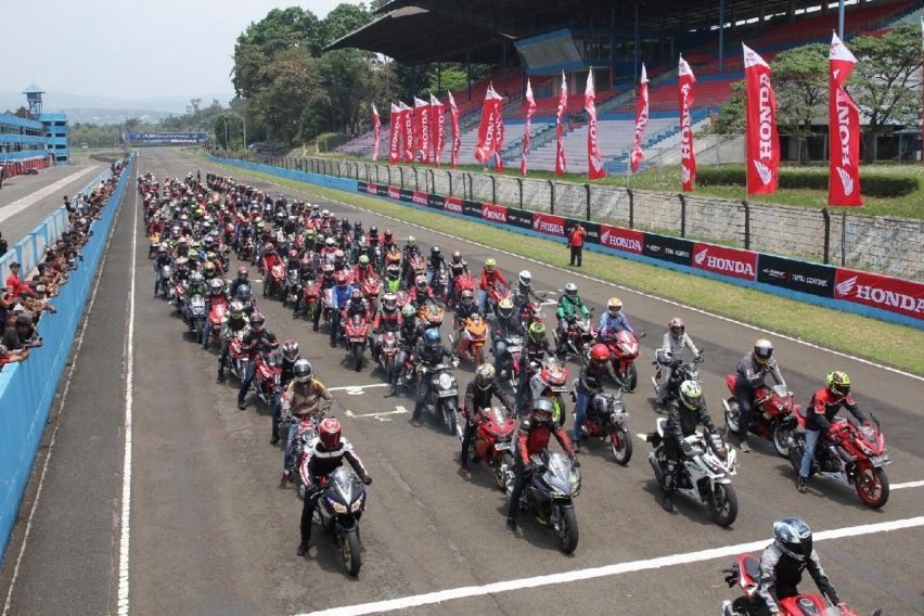 Ratusan Peserta Ramaikan Indonesia CBR Raceday 2018