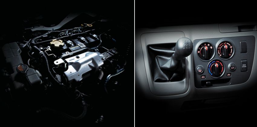 Nissan NV350 Urvan engine