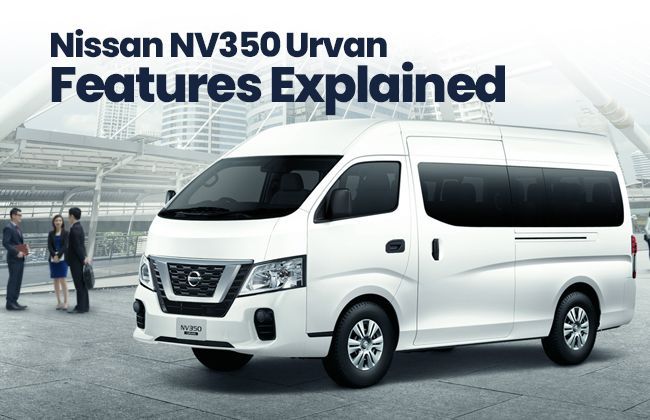 Nissan NV350 Urvan: Features explained