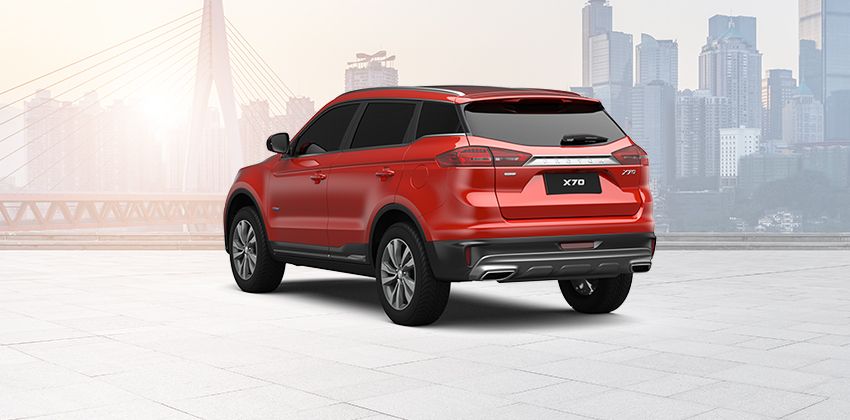 Proton X70 Rear Angular