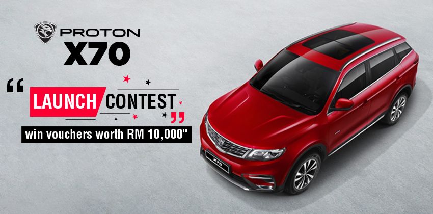 Proton X70 Launch Contest Details
