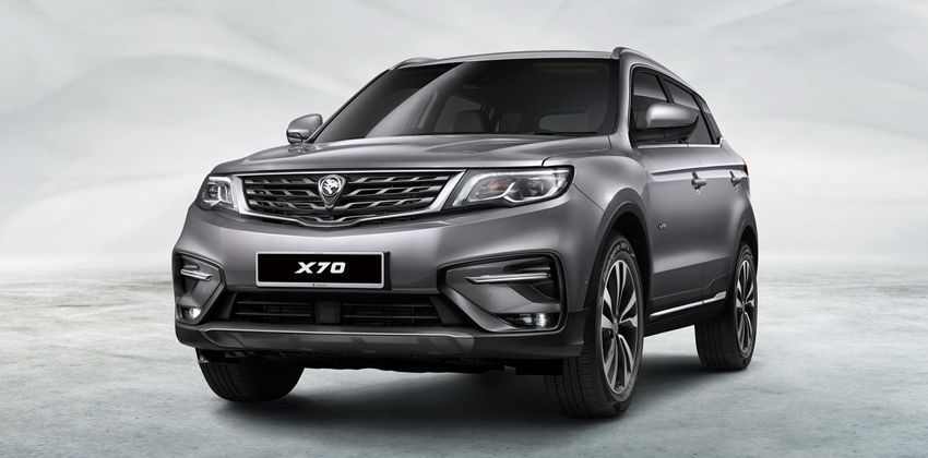 Proton X70 Front