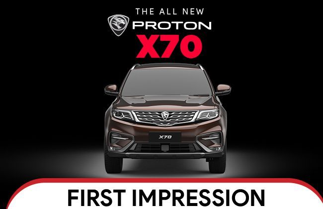 The all-new Proton X70: First Impression