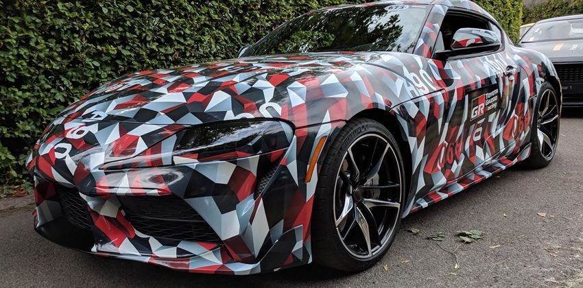 Toyota Supra Camoflague
