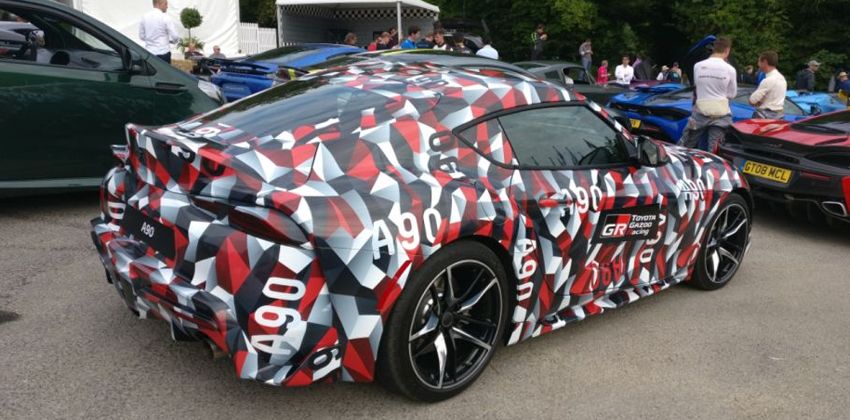 Toyota Supra Image Leaked Rear