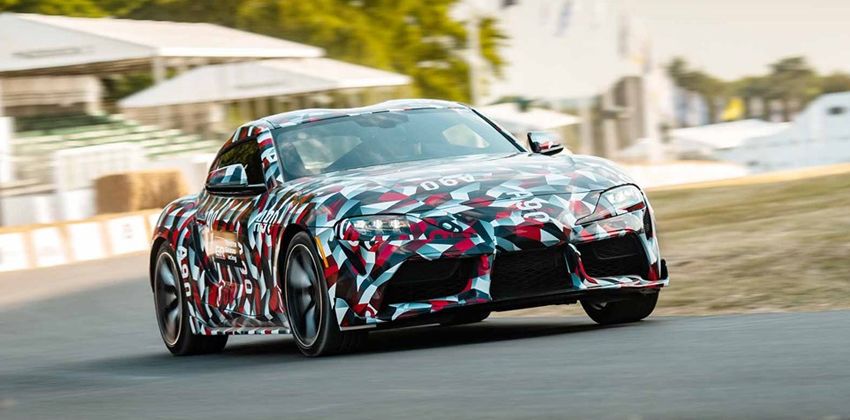 Toyota Supra Image Leaked Front Angular