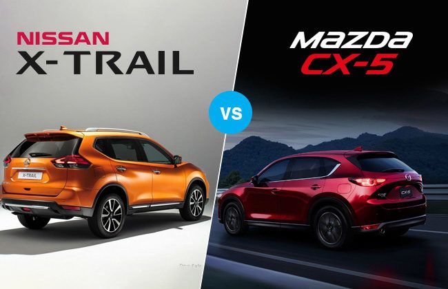Nissan X-Trail vs. Mazda CX-5 - The better crossover to pick Nissan X-Trail vs. Mazda CX-5 - The better crossover to pick