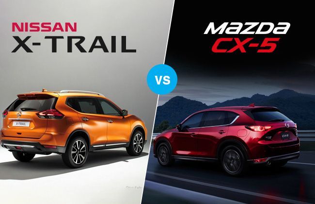 Nissan X-Trail vs. Mazda CX-5 - The better crossover to pick 