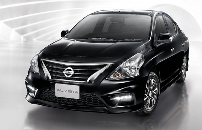 Nissan Almera facelift introduced in Thailand for 2019