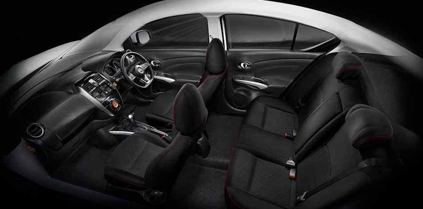 Nissan Almera facelift cabin 