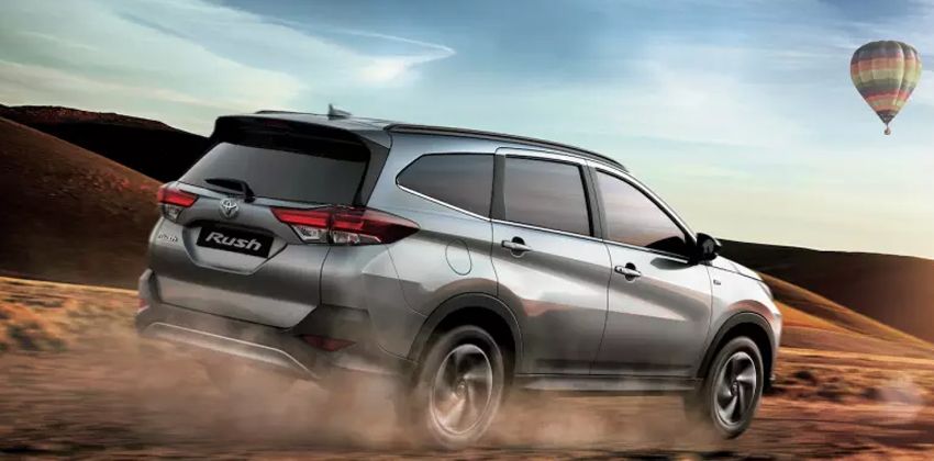 Toyota Rush 2018 rear image