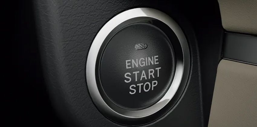 Toyota Rush 2018 engine start-stop button