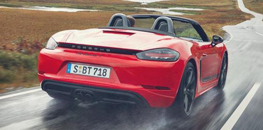 Porsche 718 Boxster rear