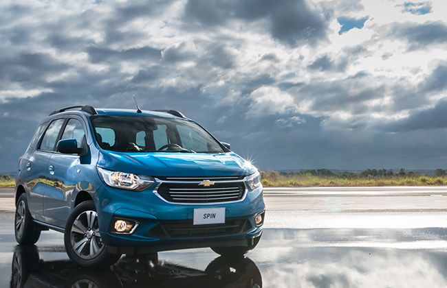 South America gets the 2019 Chevrolet Spin