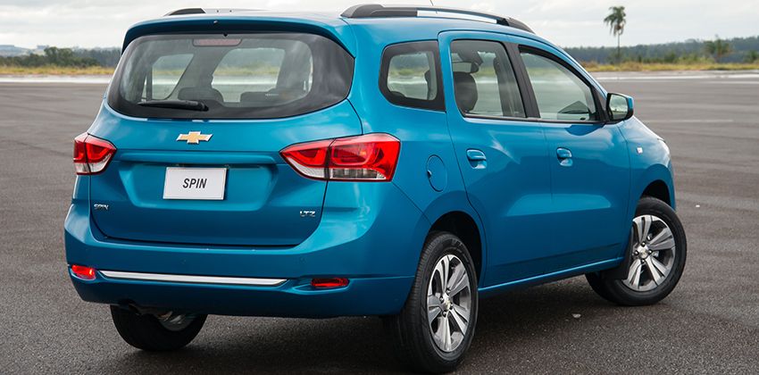 2019 Chevrolet Spin Rear