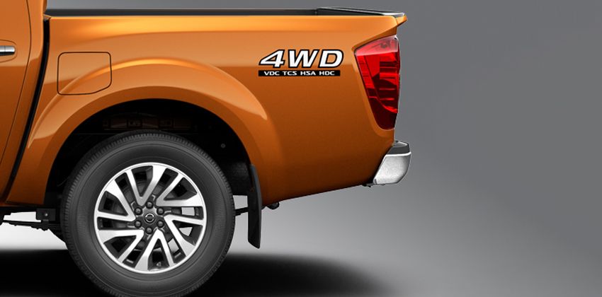 Nissan Navara 18-inch wheels
