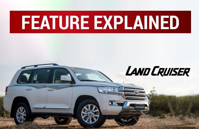 Toyota Land Cruiser 200: Features explained