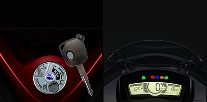 Yamaha Tricity Modern features