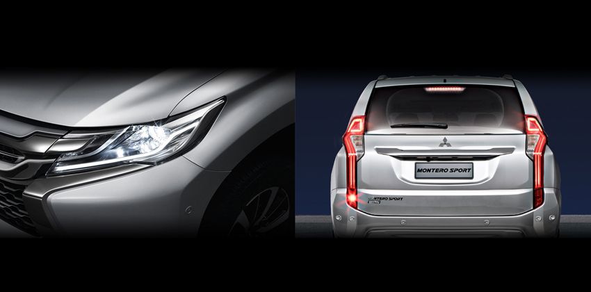 Mitsubishi Montero Sport cabin exterior profile